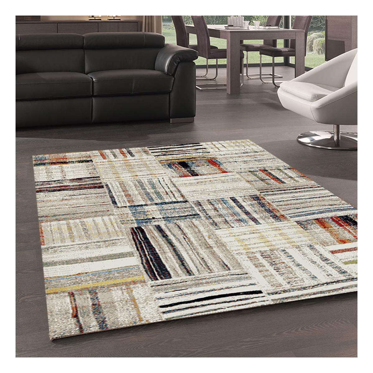 Tapis chambre tissé motif berbère MO 83 — vue 3