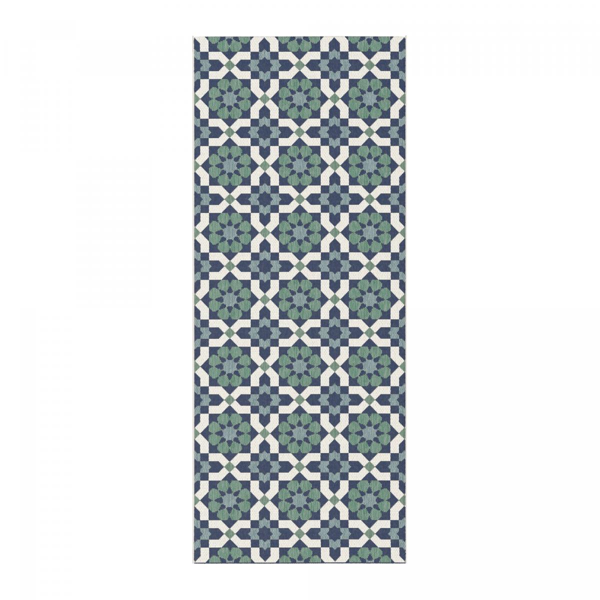 Tapis extérieur tissé kilim rectangle CASADA 14
