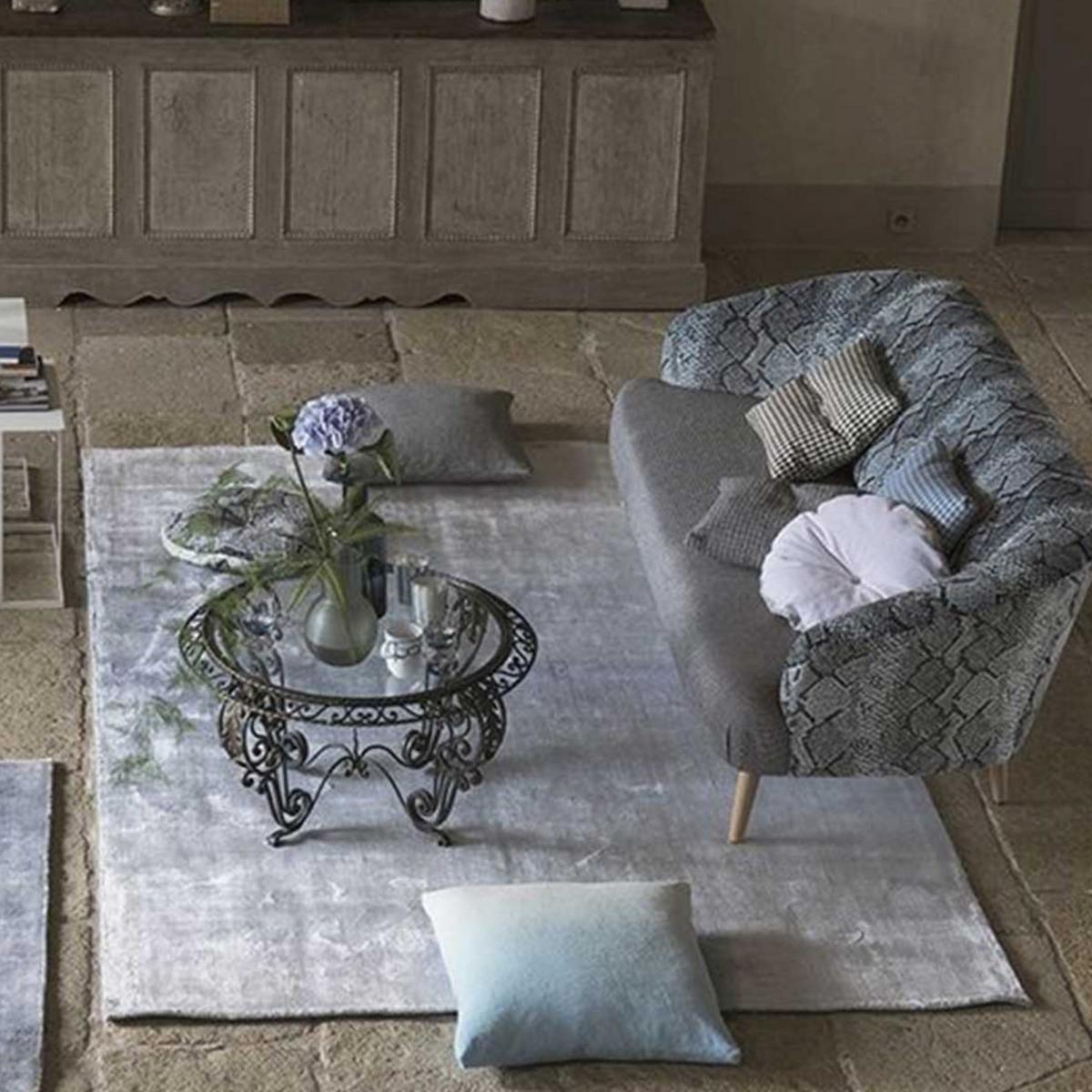 Tapis salon PHIPPS 1A2T en viscose Fait main — vue 3