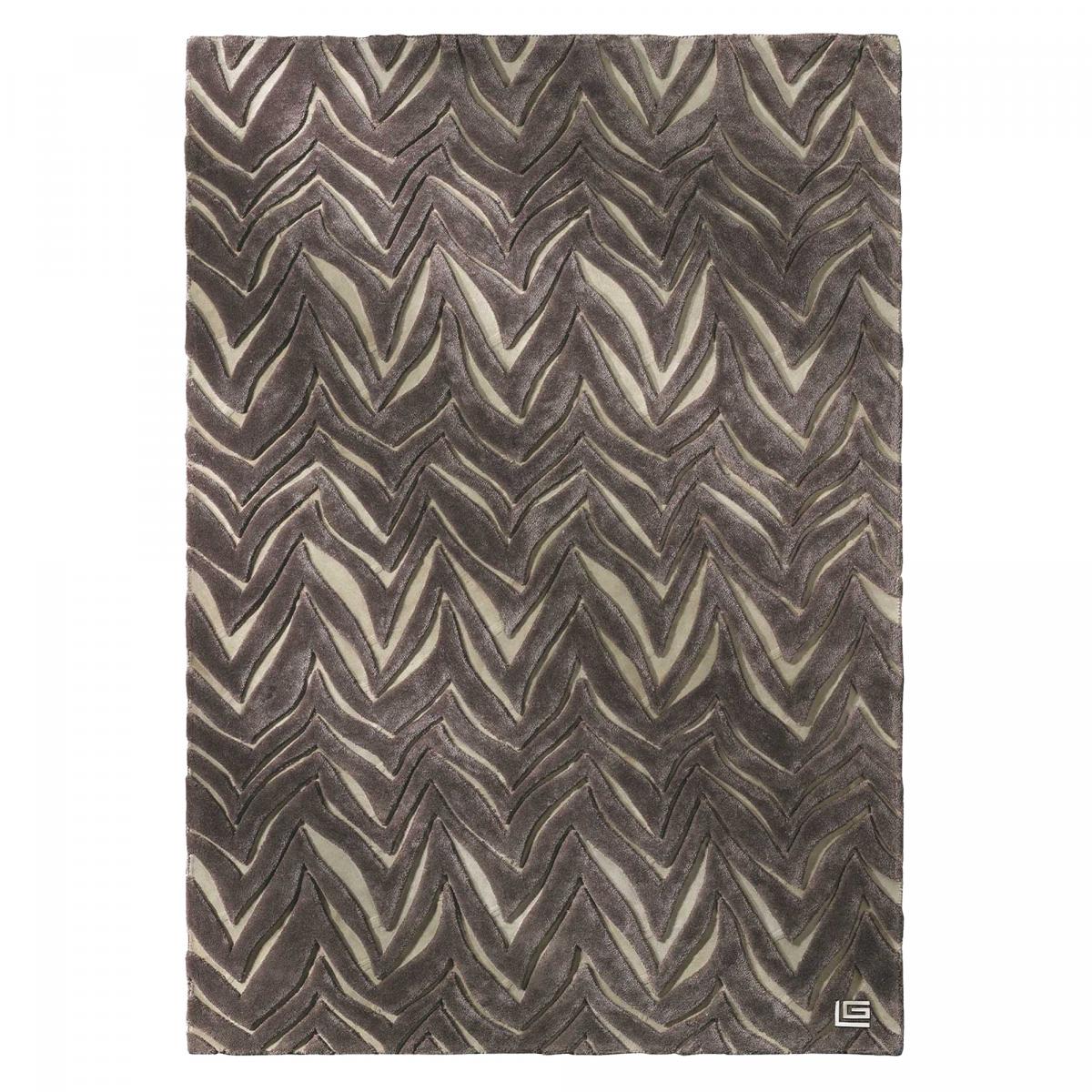 Tapis salon et chambre fait main en viscose BALBOA