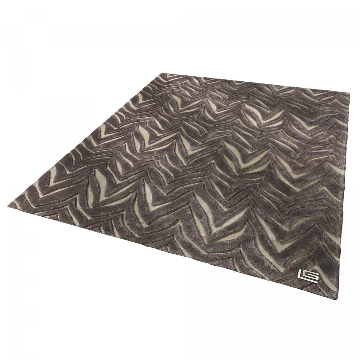 Tapis salon et chambre fait main en viscose BALBOA — vue 5