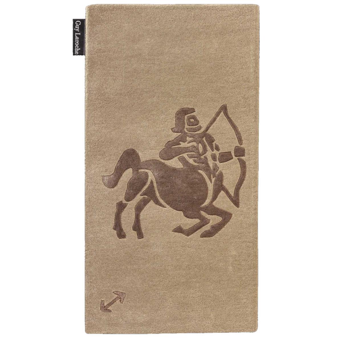 Tapis salon et chambre fait main en laine motif géométrique