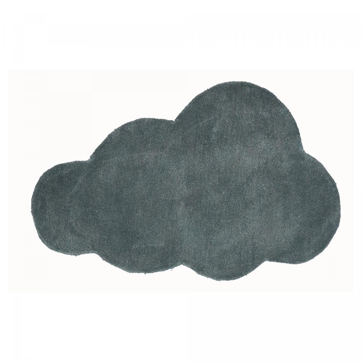 Tapis enfant fait main en coton NUAGE 1