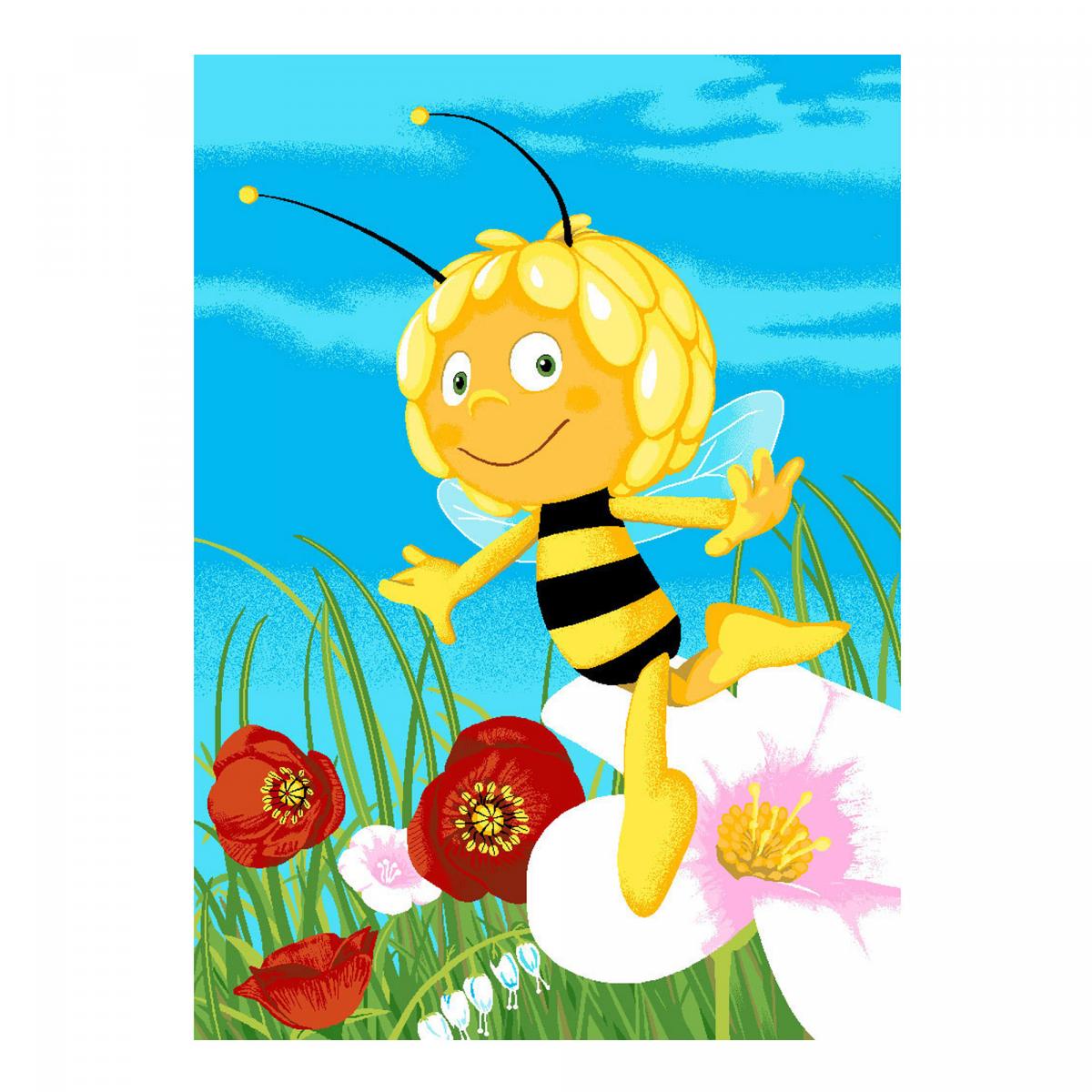 Tapis enfant tissé MAYA A — vue 3