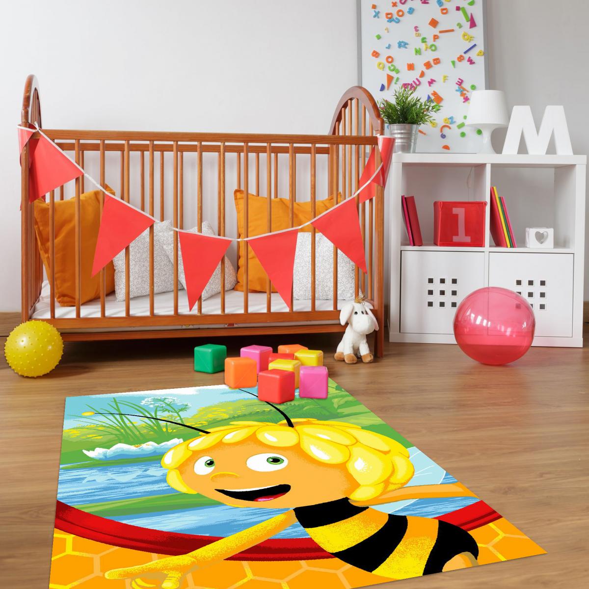 Tapis enfant tissé MAYA B — vue 6