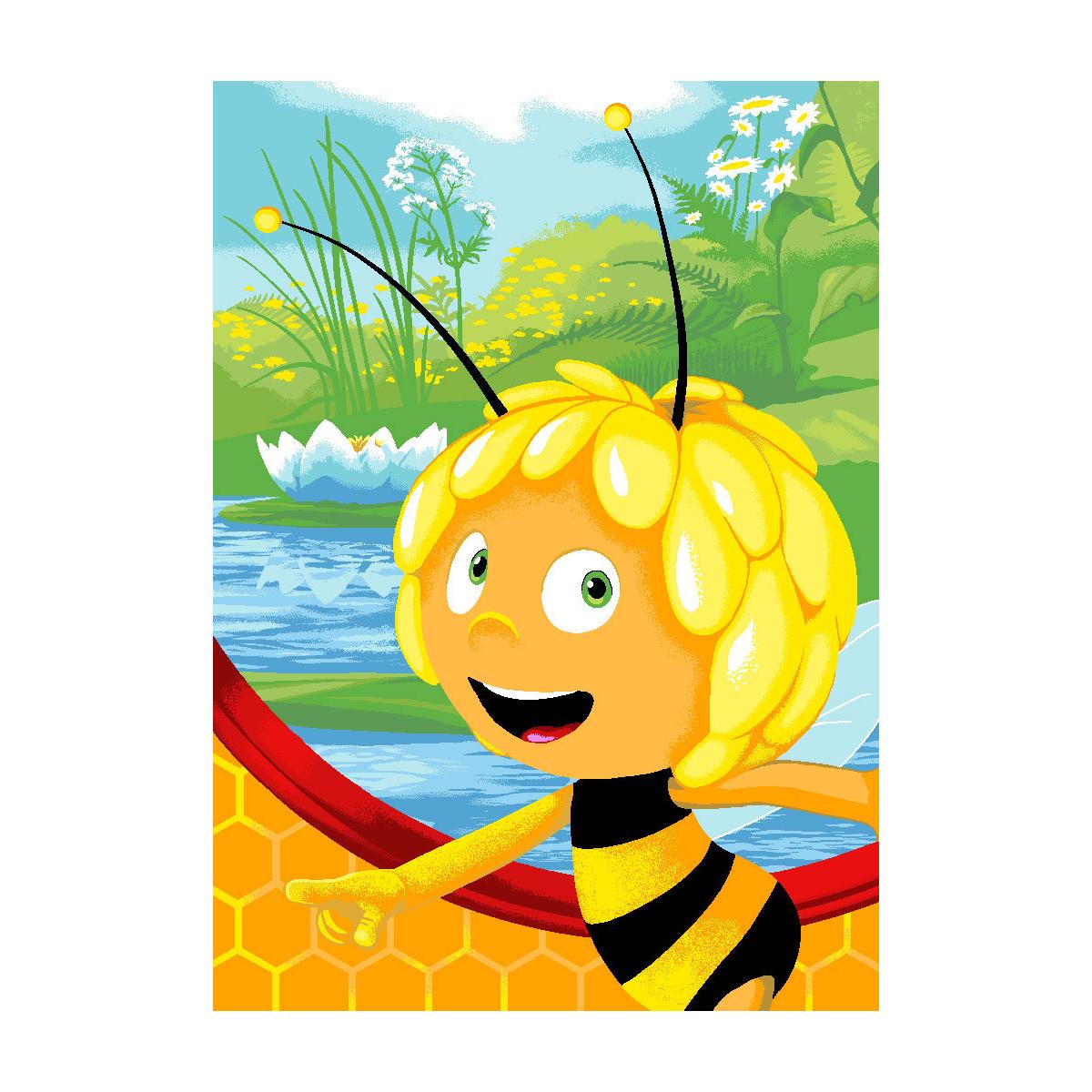 Tapis enfant tissé MAYA B — vue 3