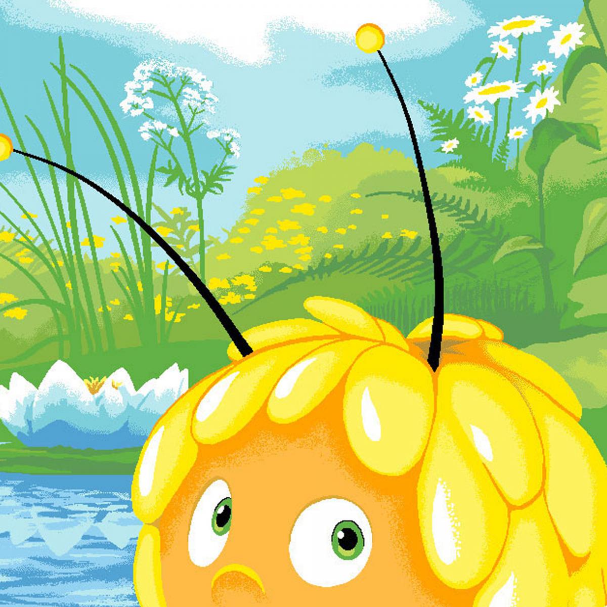 Tapis enfant tissé MAYA B — vue 4