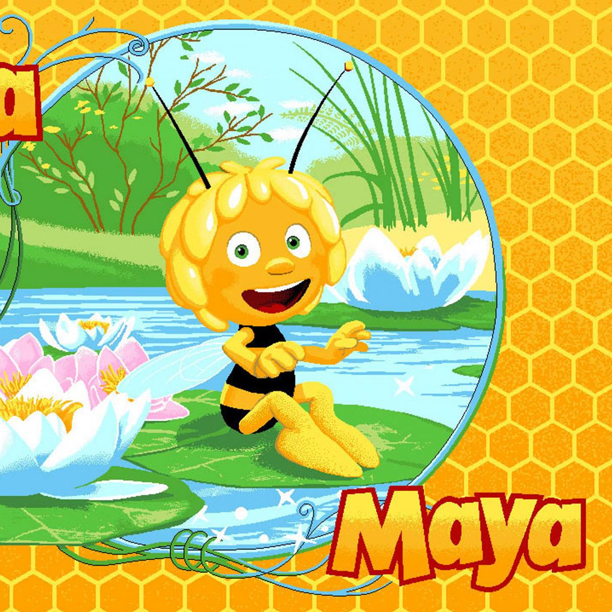 Tapis enfant tissé MAYA D — vue 4