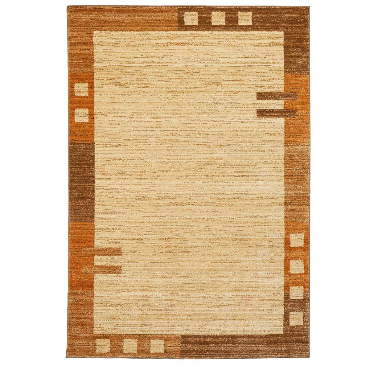 Tapis salon et chambre tissé motif simple CHOBAY 1