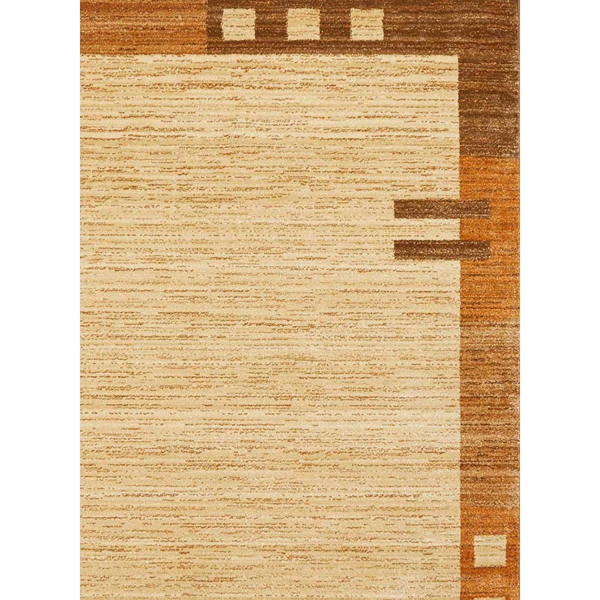 Tapis salon et chambre tissé motif simple CHOBAY 1 — vue 4