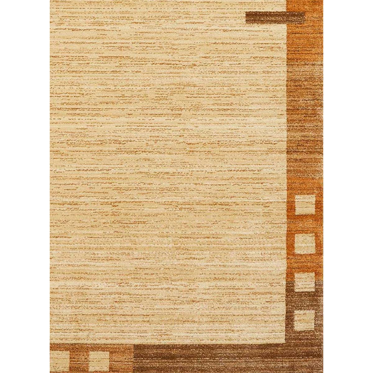 Tapis salon et chambre tissé motif simple CHOBAY 1 — vue 5