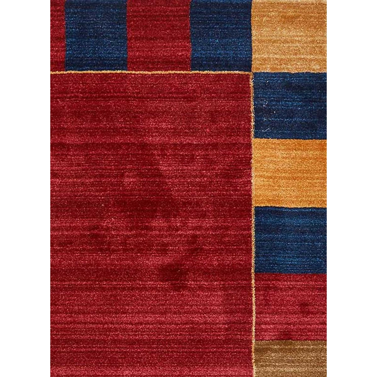 Tapis salon et chambre tissé motif simple CHOBAY 6 — vue 4