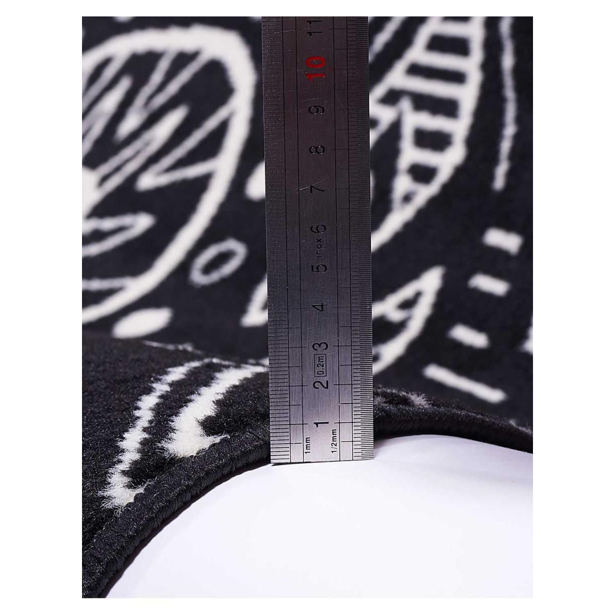 Tapis chambre tissé motif ethnique LYN1 MOTIF — vue 5