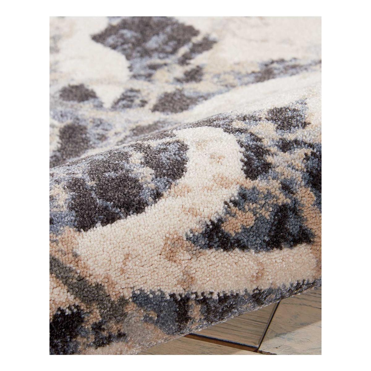 Tapis salon et chambre tissé motif baroque MAIXU — vue 6