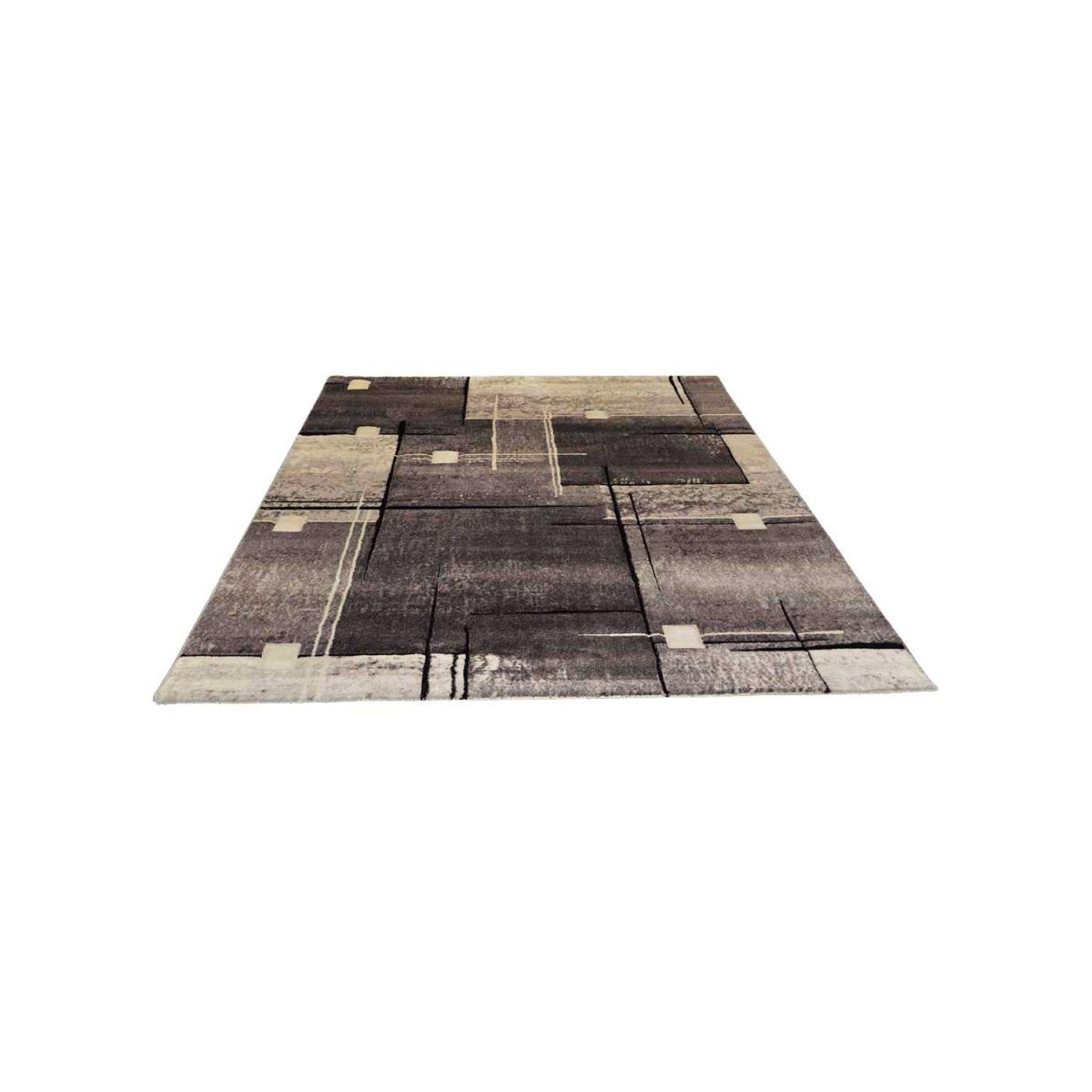 Tapis Chambre tissé motif abstrait NOVA — vue 5