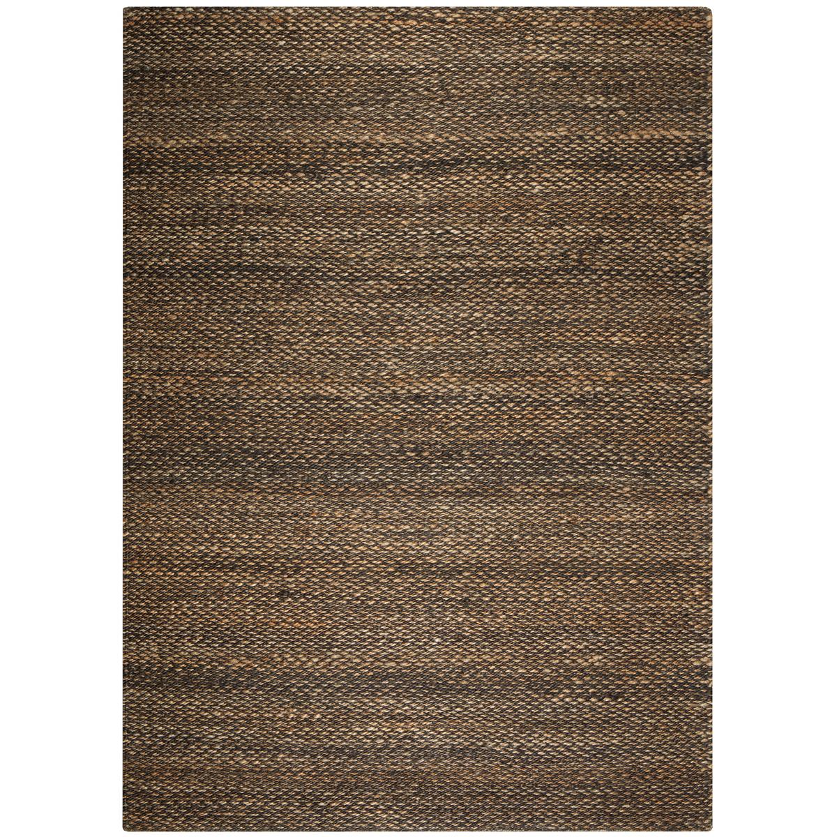 Tapis kilim fait main en chanvre motif uni LOOK 607