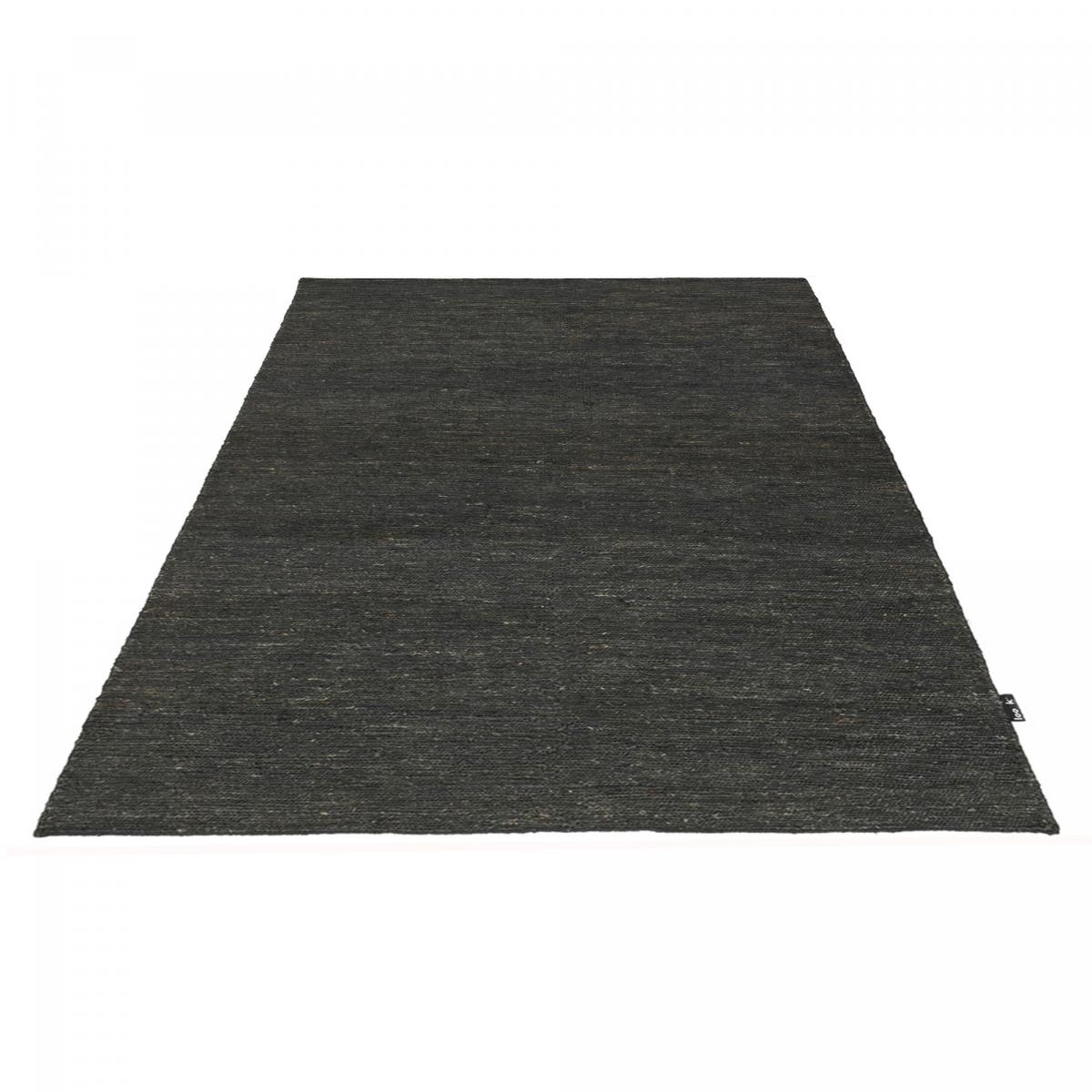 Tapis kilim fait main en chanvre motif uni LOOK 601