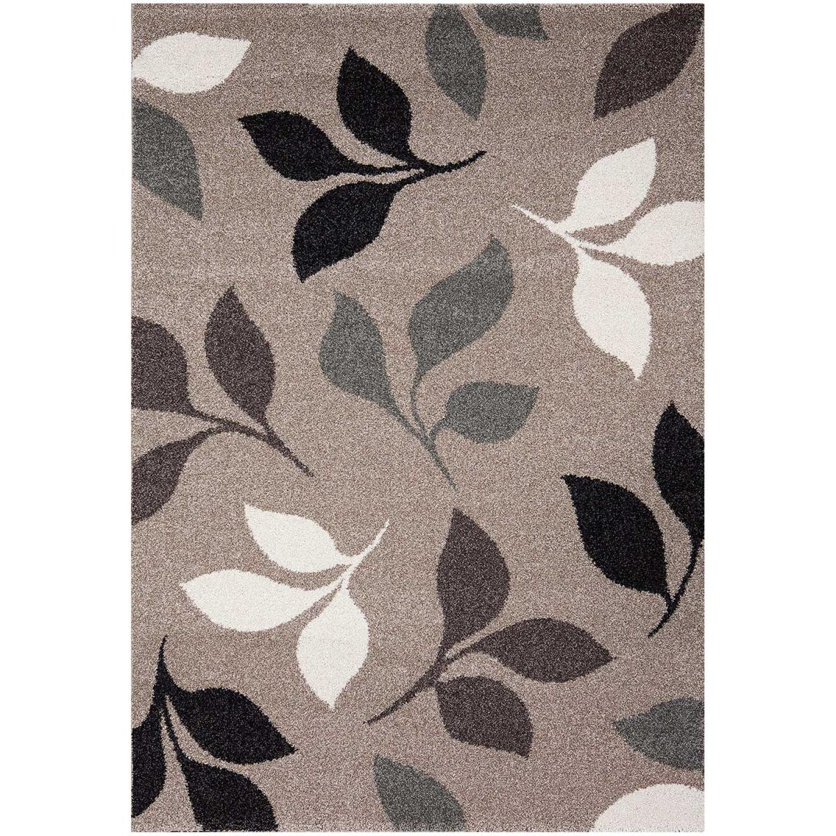 Tapis chambre tissé motif floral 3FLOWER