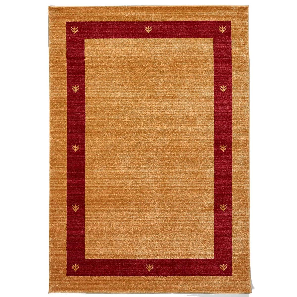 Tapis salon et chambre tissé motif simple CHOBAY 5