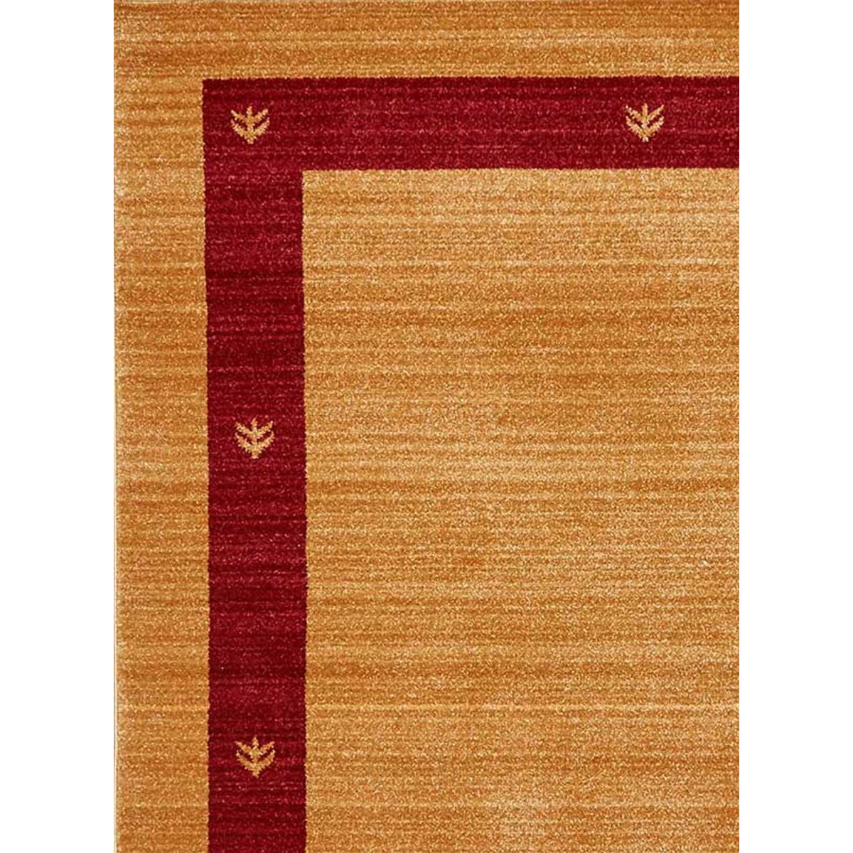 Tapis salon et chambre tissé motif simple CHOBAY 5 — vue 5
