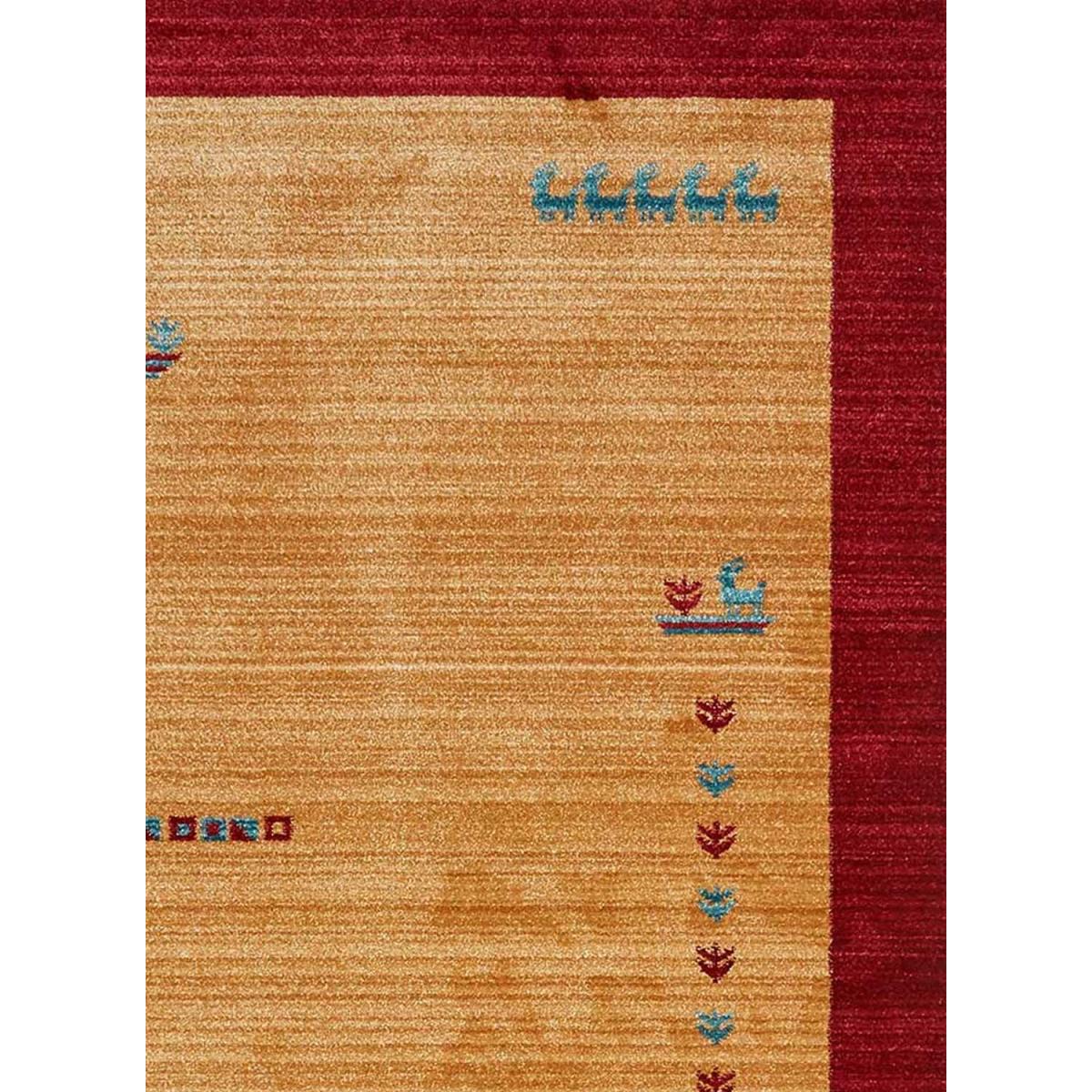 Tapis salon et chambre tissé motif simple CHOBAY 7 — vue 5