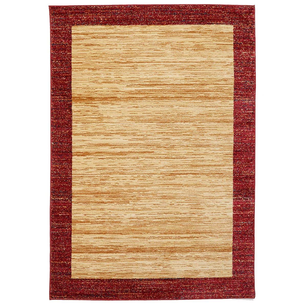Tapis salon et chambre tissé motif simple CHOBAY 2