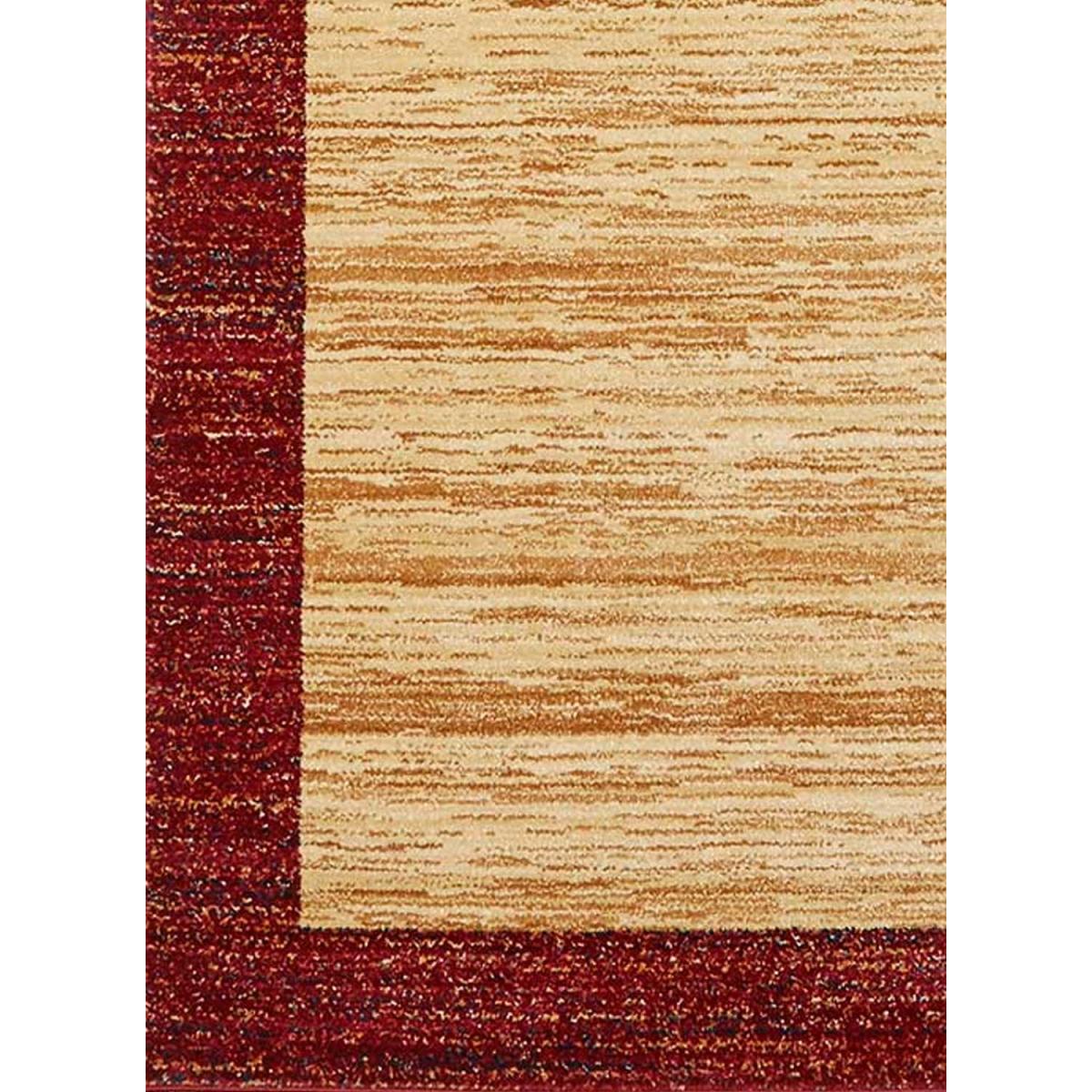 Tapis salon et chambre tissé motif simple CHOBAY 2 — vue 4