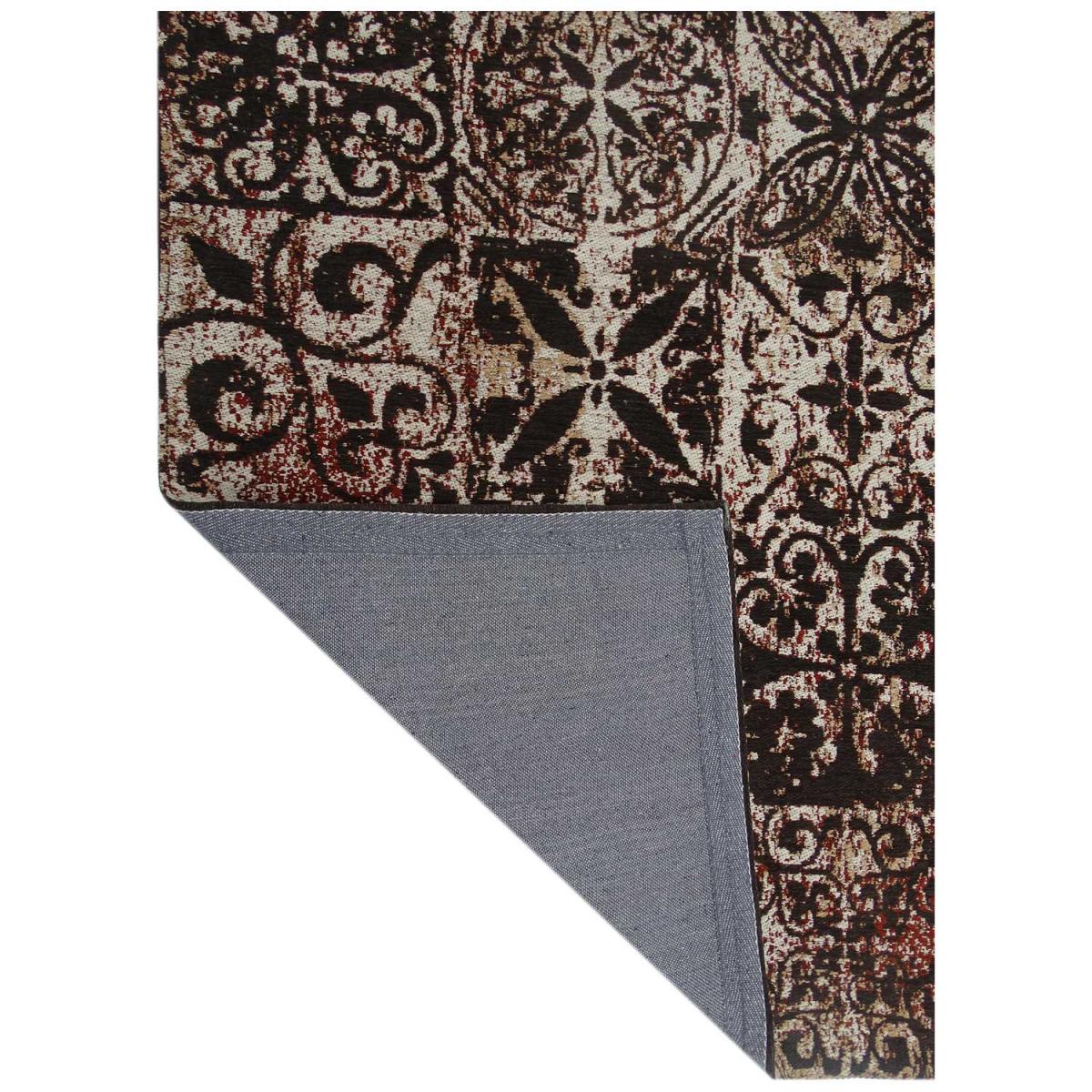 Tapis kilim fait main motif géométrique LINIT — vue 4