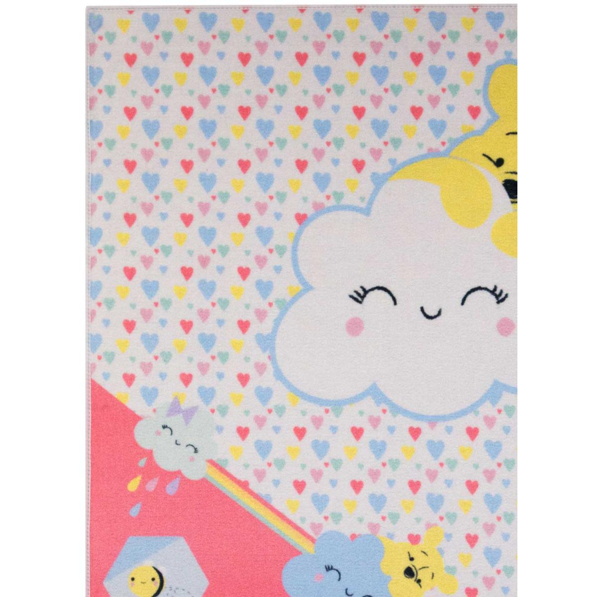 Tapis enfant tissé motif animaux WINNIE 2 — vue 6