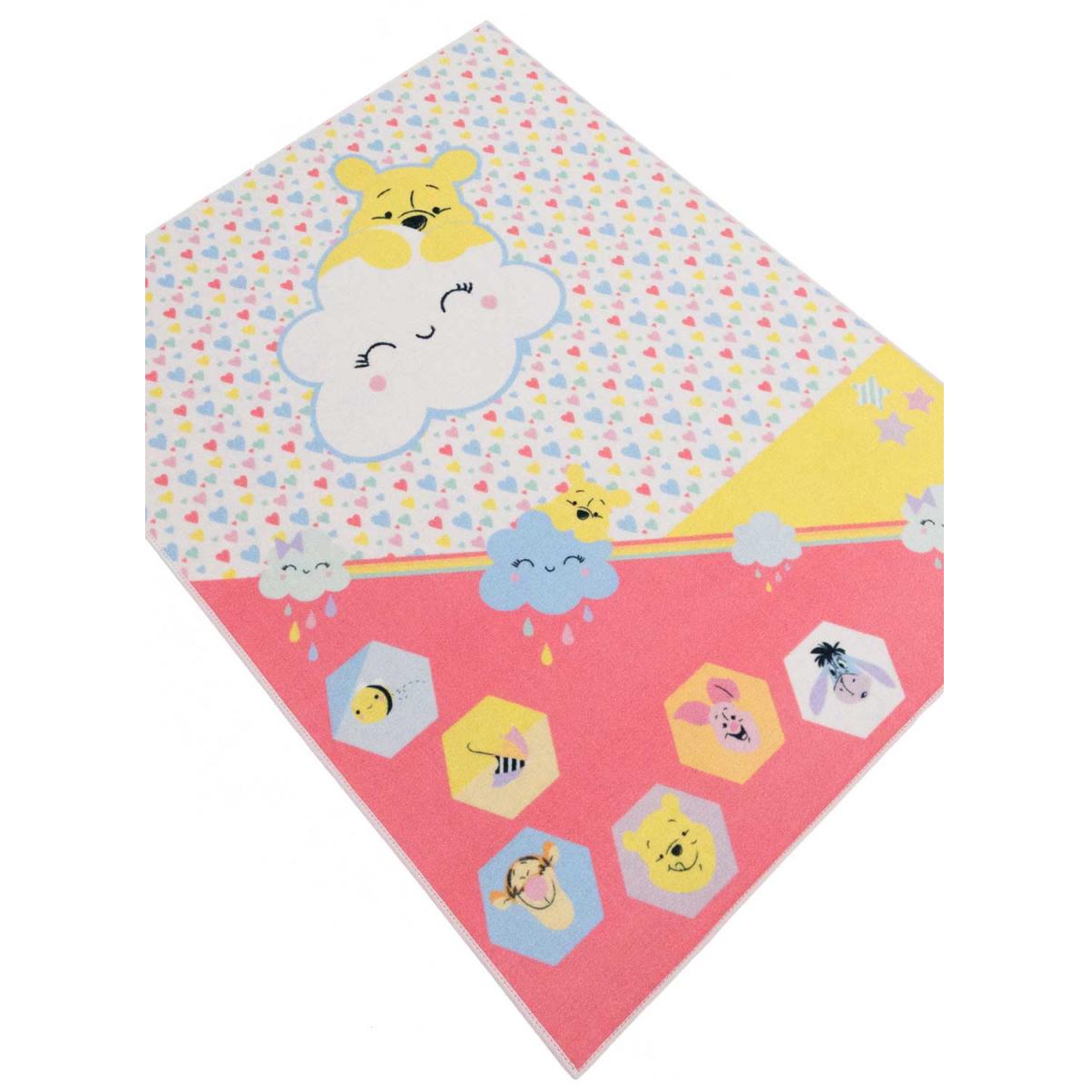 Tapis enfant tissé motif animaux WINNIE 2 — vue 4