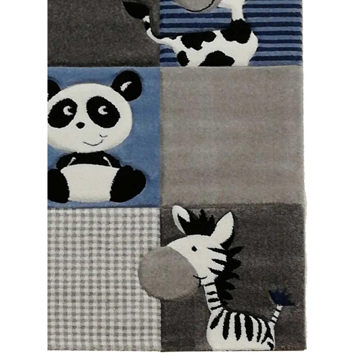 Tapis enfant tissé motif animaux ZOO — vue 5